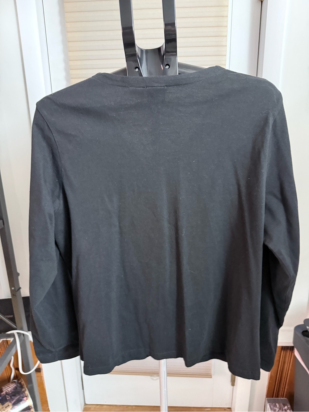 VTG Y2K black Emma Tricot cardigan sequin alligators beaded grass button up L - Picture 9 of 10